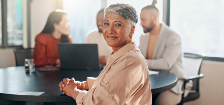 happy-woman-portrait-and-business-meeting-with-te-2023-11-27-05-18-55-utc