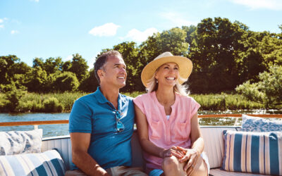 Nothing beats a beautifully relaxing boat ride.